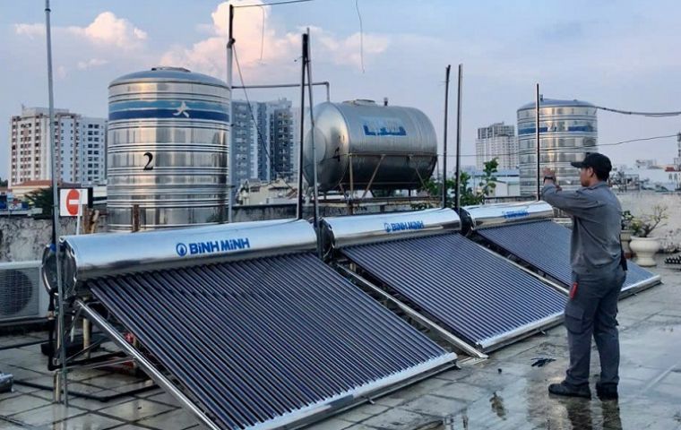 Bình nước nóng Bình Minh 160 lít ruột nhựa chống phèn