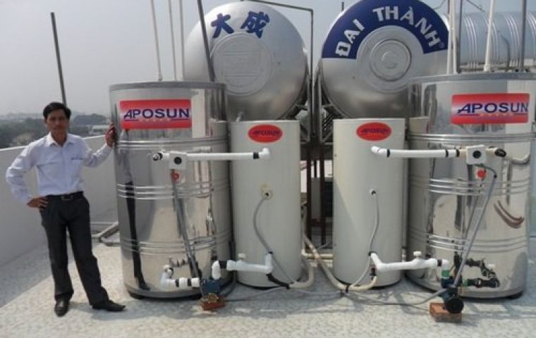 Mách bạn đơn vị lắp đặt bình nước nóng công nghiệp 500L uy tín TPHCM