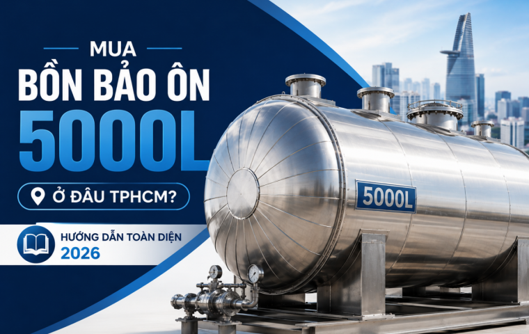 Mua Bồn Bảo Ôn 5000L Ở Đâu TPHCM? Hướng Dẫn Toàn Diện 2026