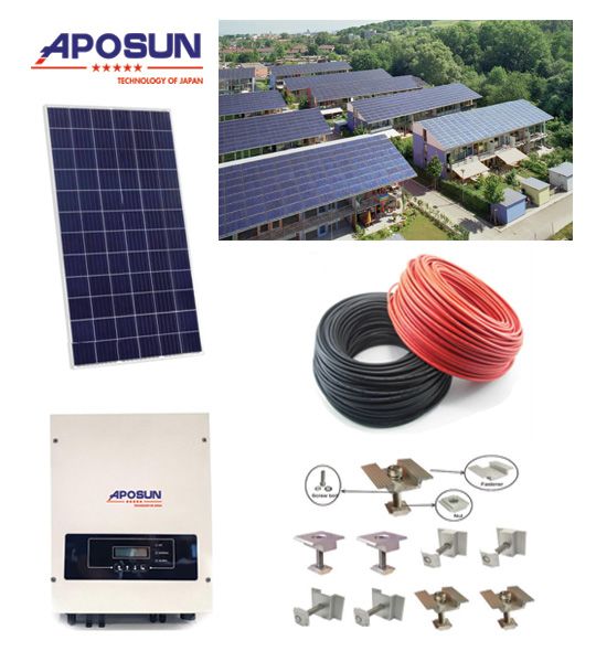 HỆ THỐNG ĐIỆN MẶT TRỜI 30 Kwp 3 PHA GIÁ TRỌN GÓI 548.625.000.