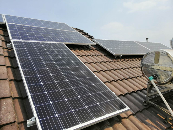 hệ thống điện năng lượng mặt trời gia đình tphcm 