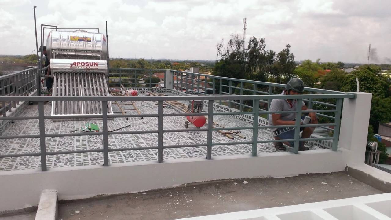 máy năng lượng mặt trời ruột nhựa giá tốt