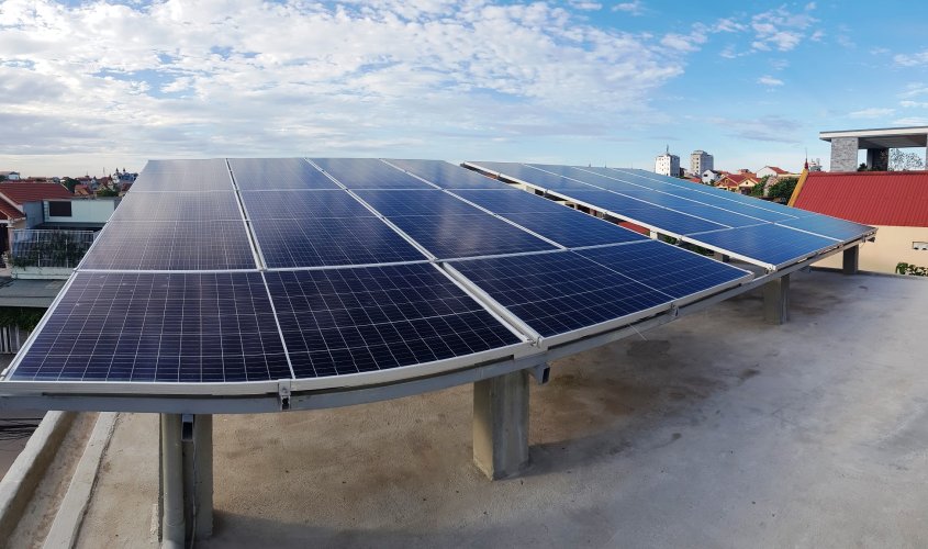 hệ thống điện năng lượng mặt trời công nghiệp